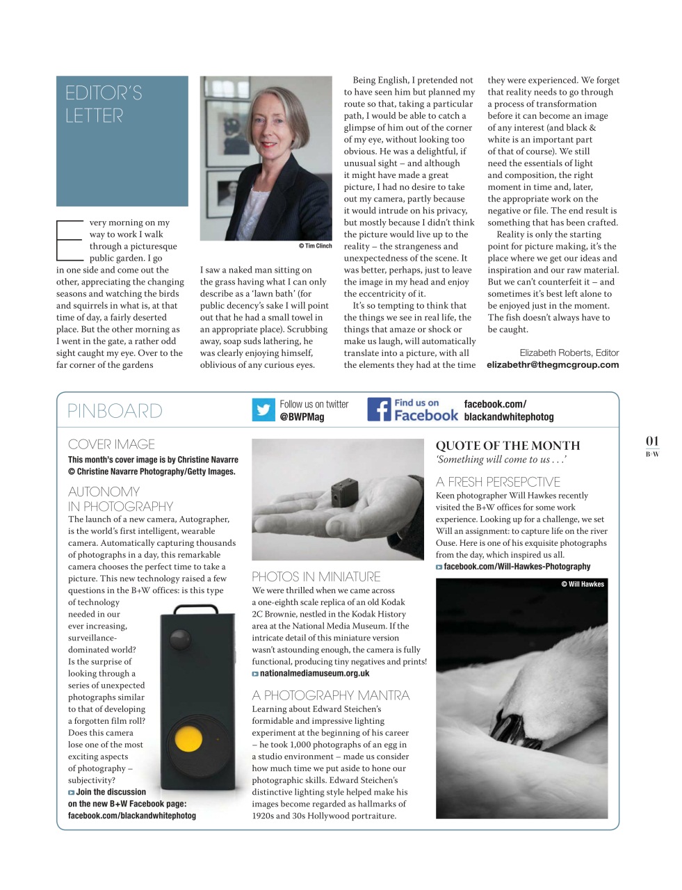 Black+White Photography Preview Pages