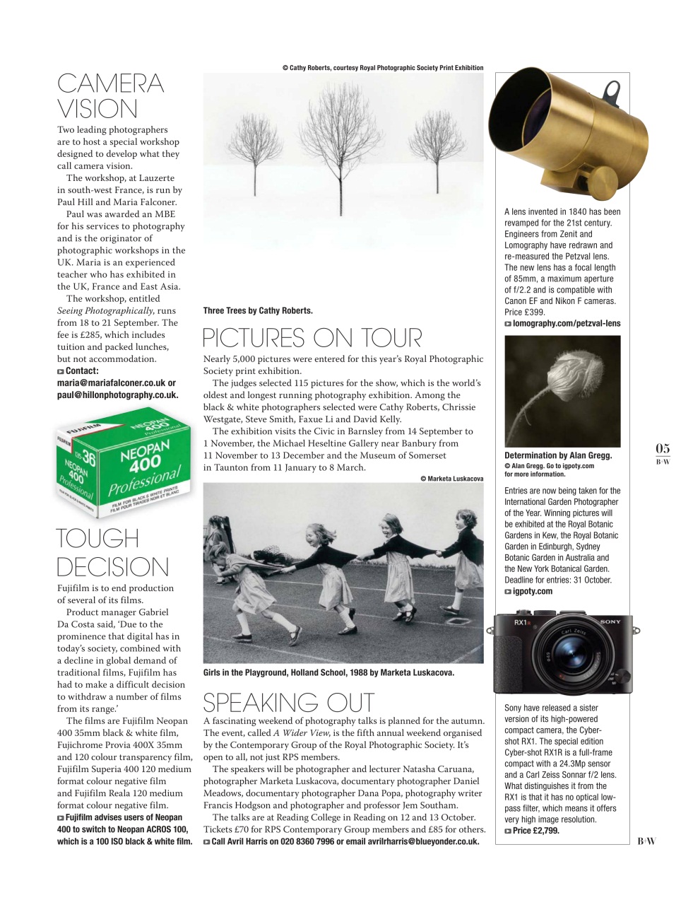 Black+White Photography Preview Pages