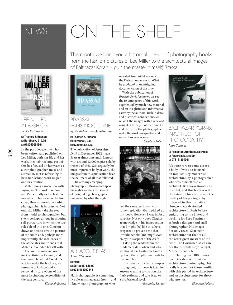 Black+White Photography Preview Pages