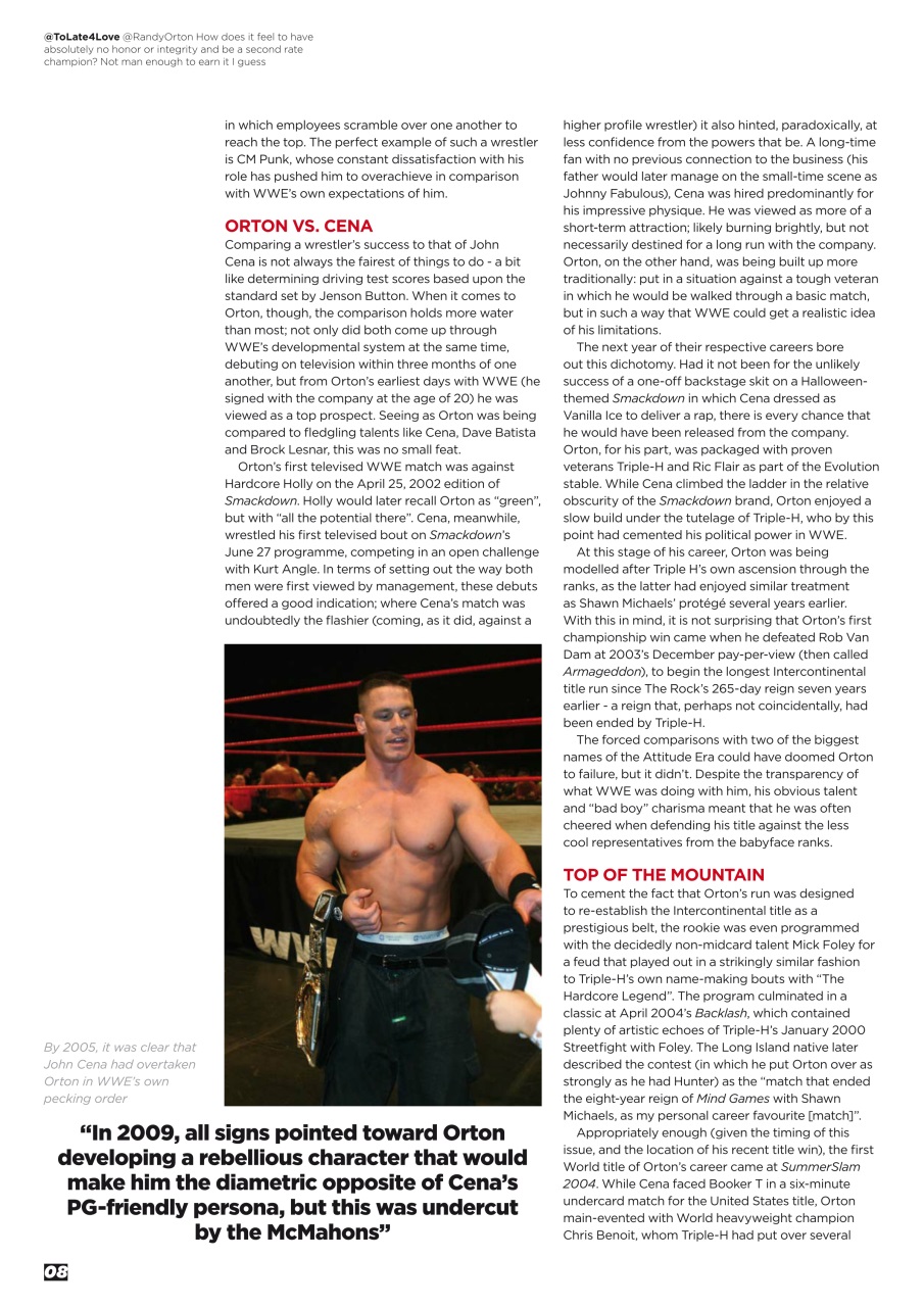 Wrestletalk Magazine Preview Pages