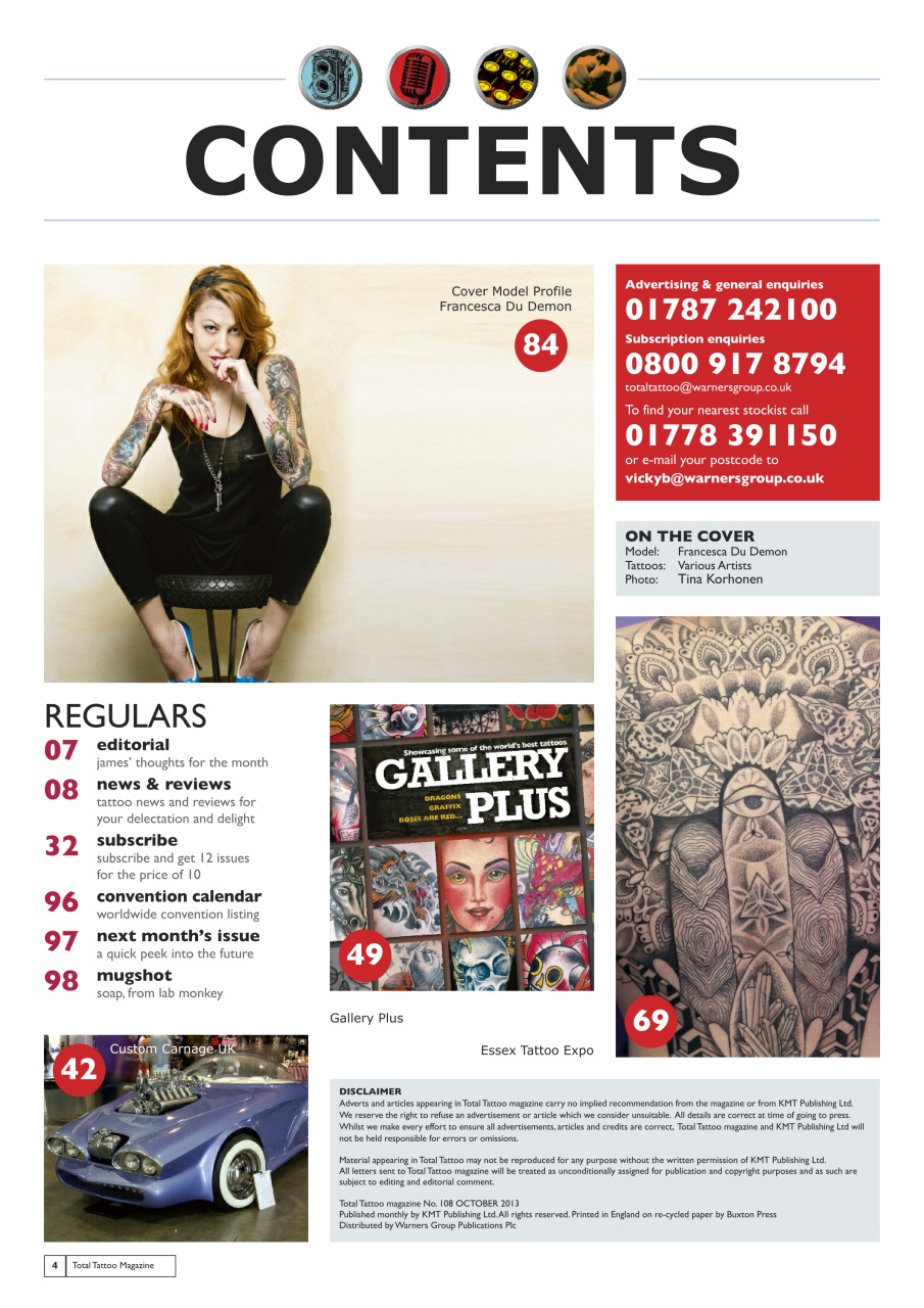 Total Tattoo Preview Pages