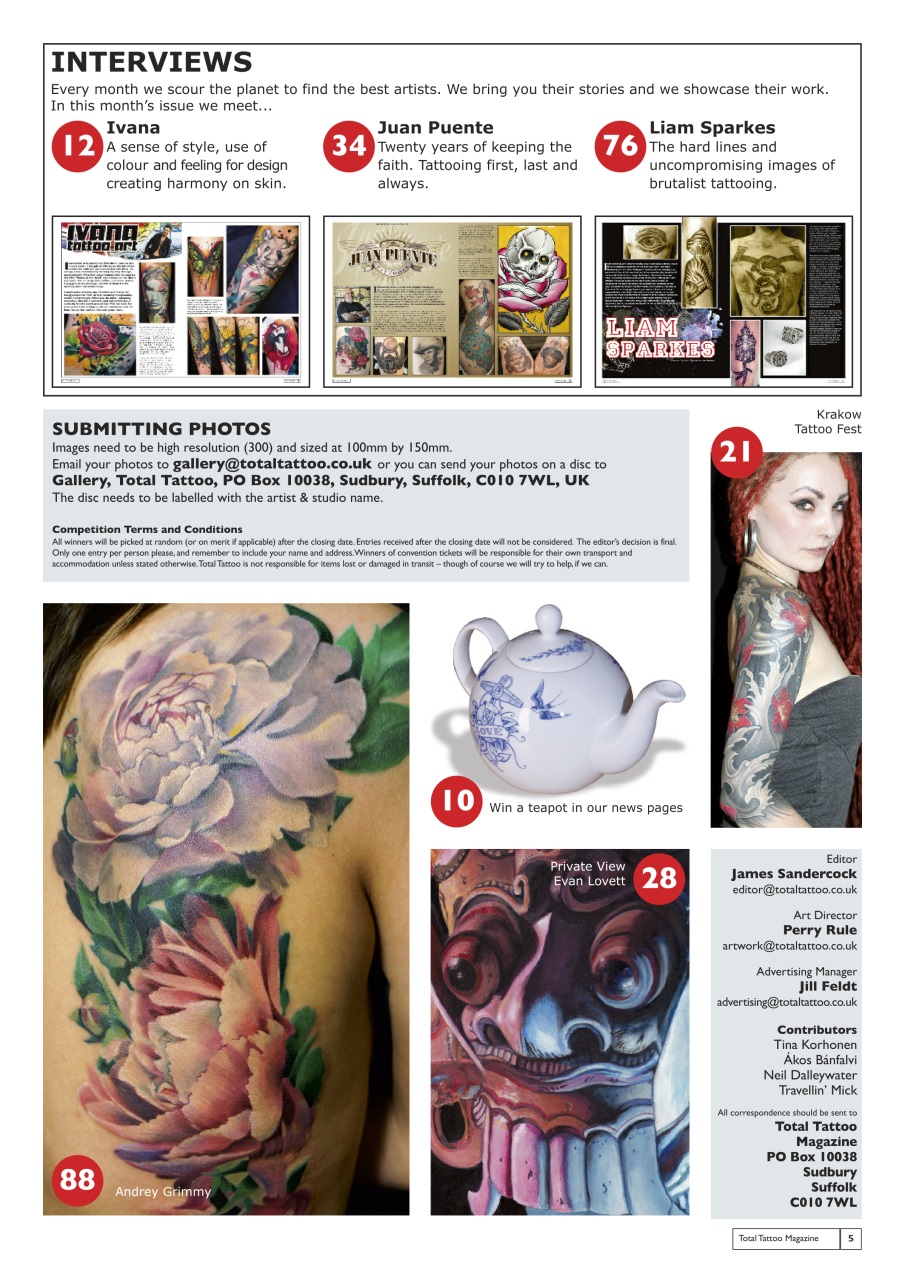Total Tattoo Preview Pages