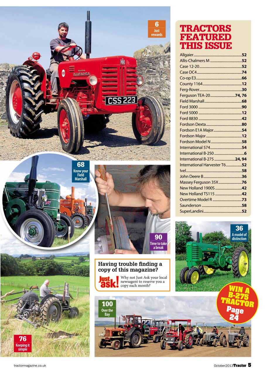 Tractor & Farming Heritage Magazine Preview Pages