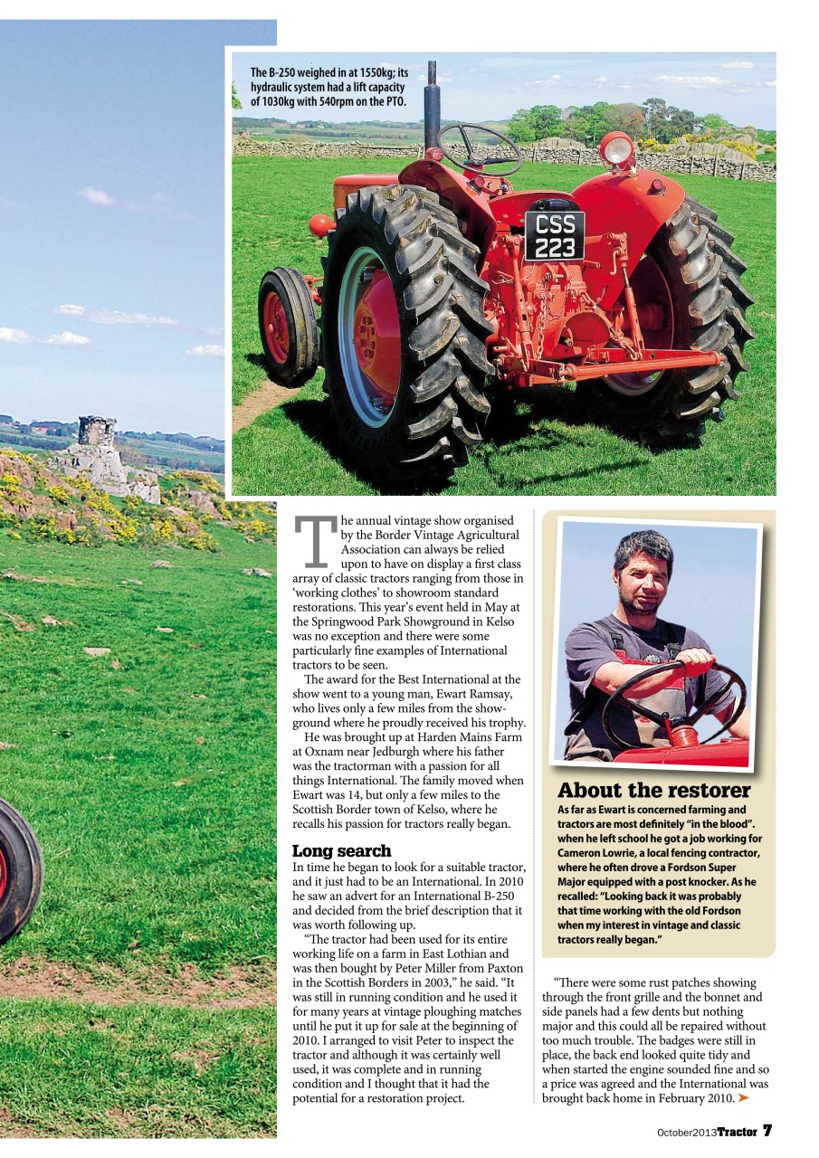 Tractor & Farming Heritage Magazine Preview Pages