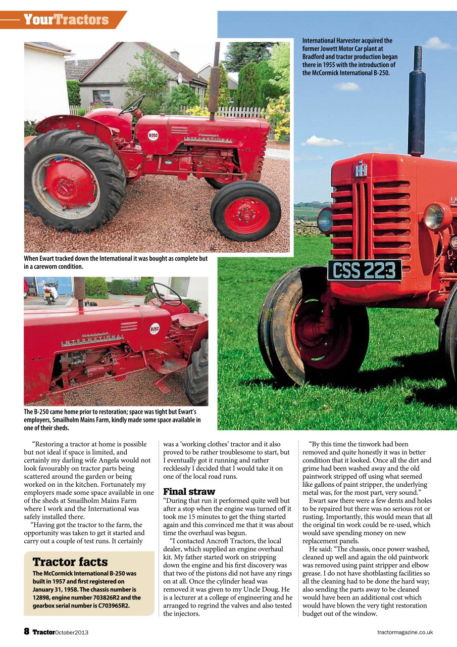 Tractor & Farming Heritage Magazine Preview Pages