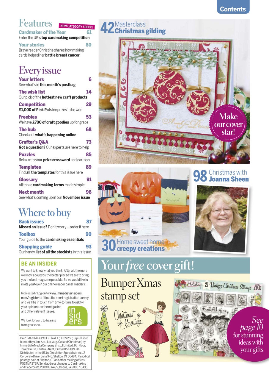 Cardmaking & Papercraft Preview Pages