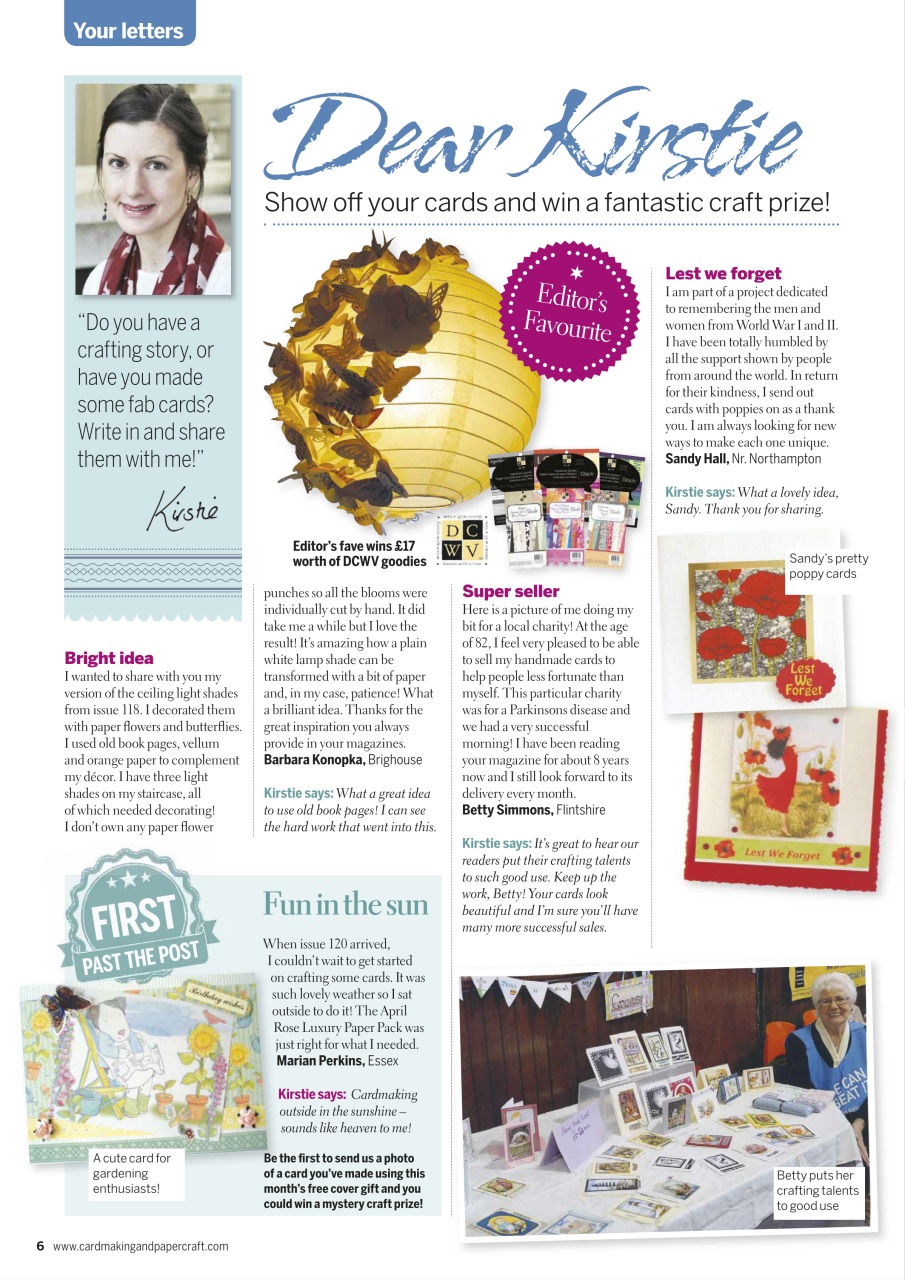 Cardmaking & Papercraft Preview Pages