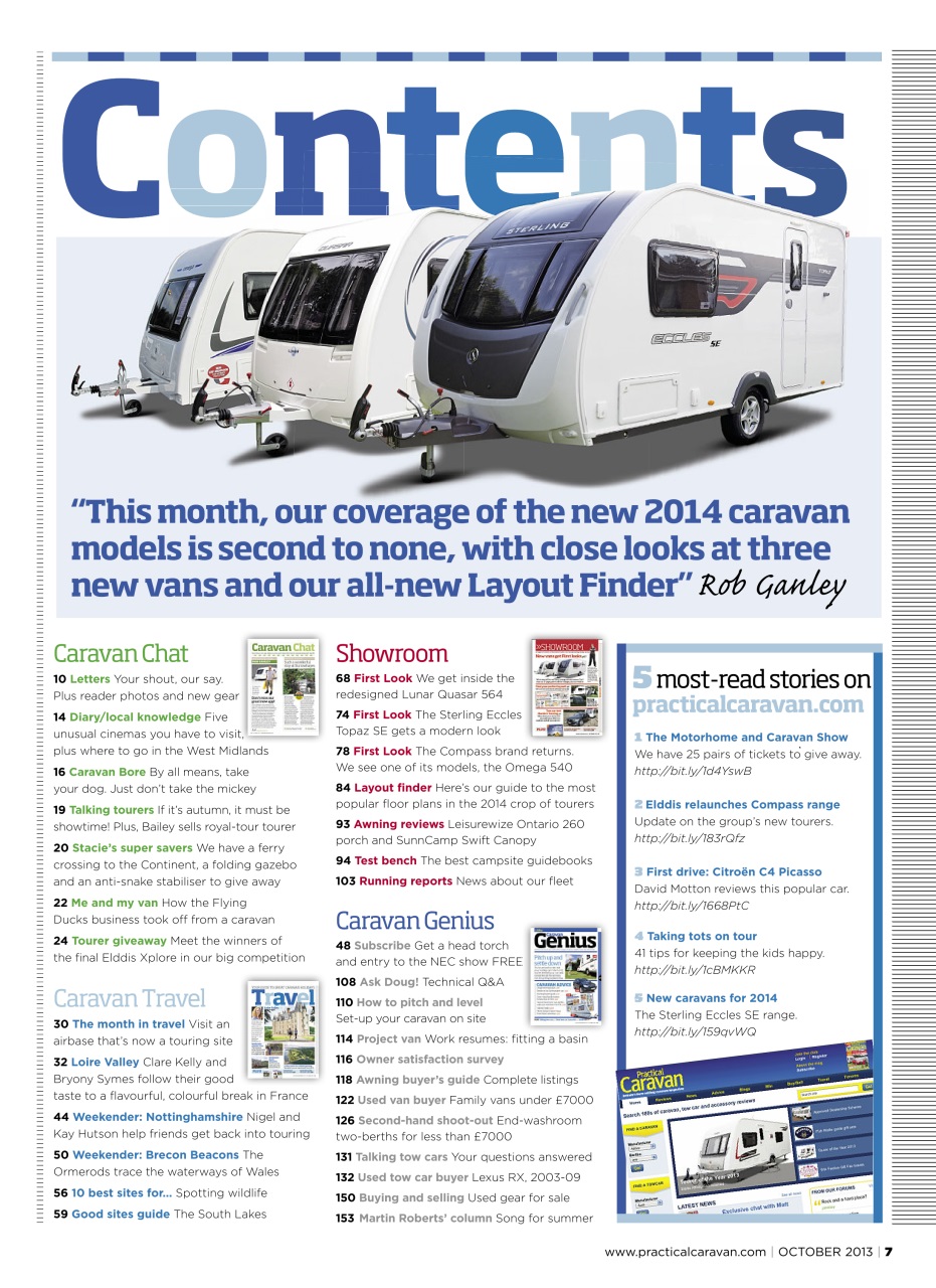 Practical Caravan Preview Pages