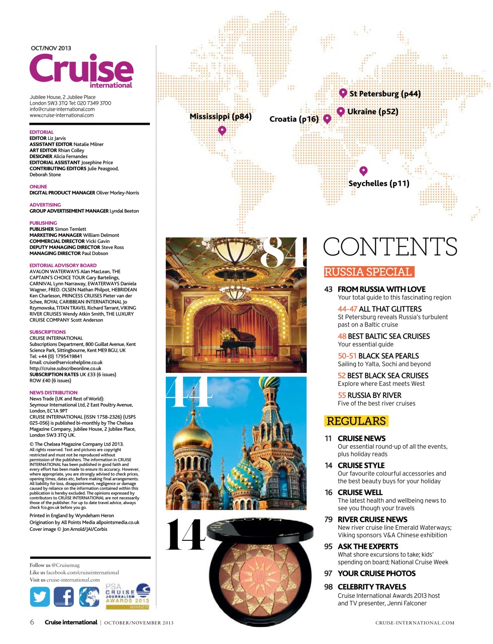 Cruise & Travel Preview Pages