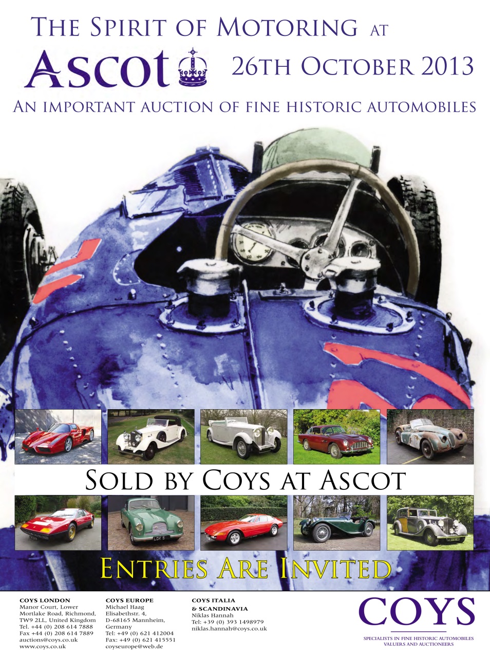 Classic & Sports Car Preview Pages