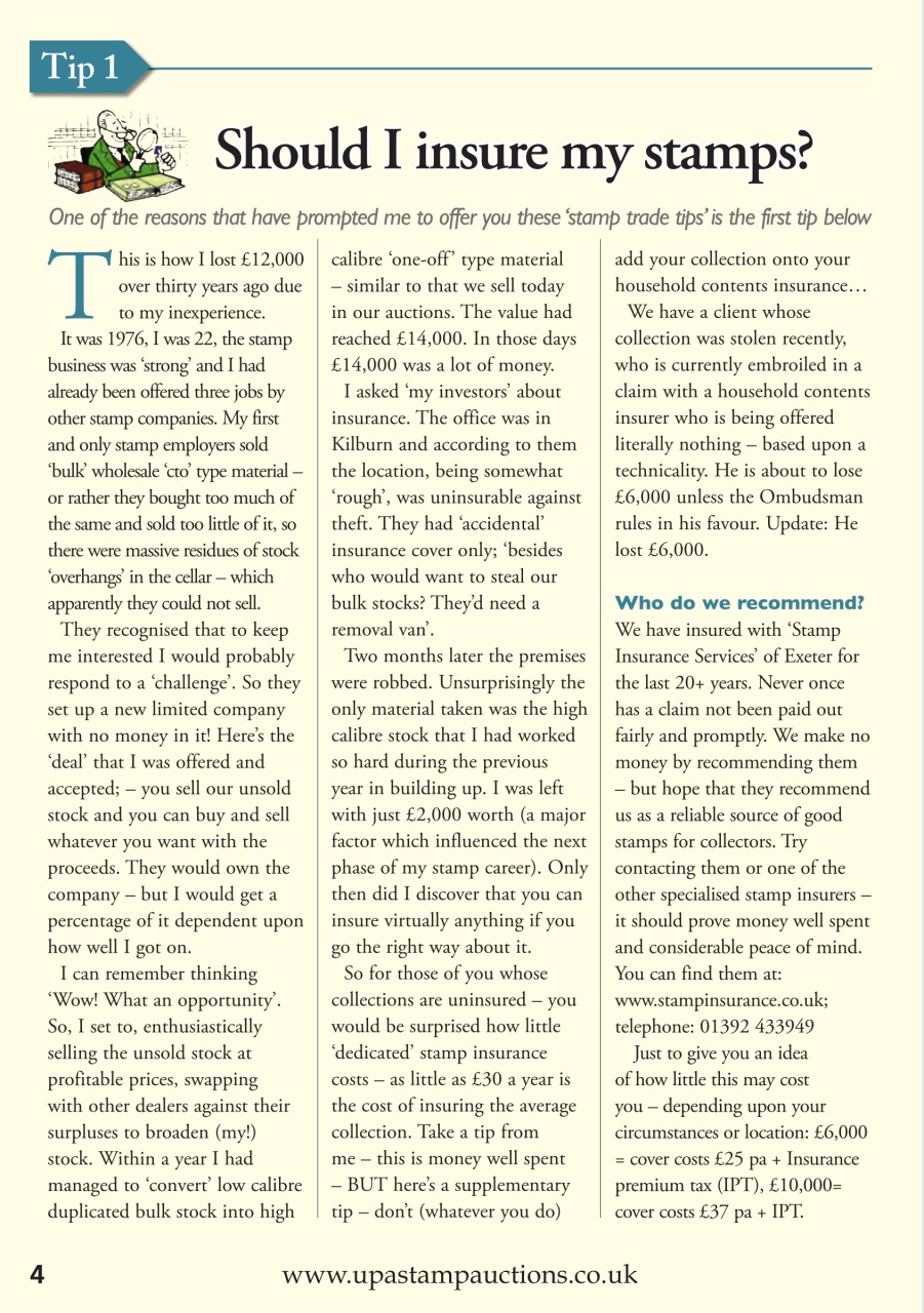 Stamp Collector Preview Pages