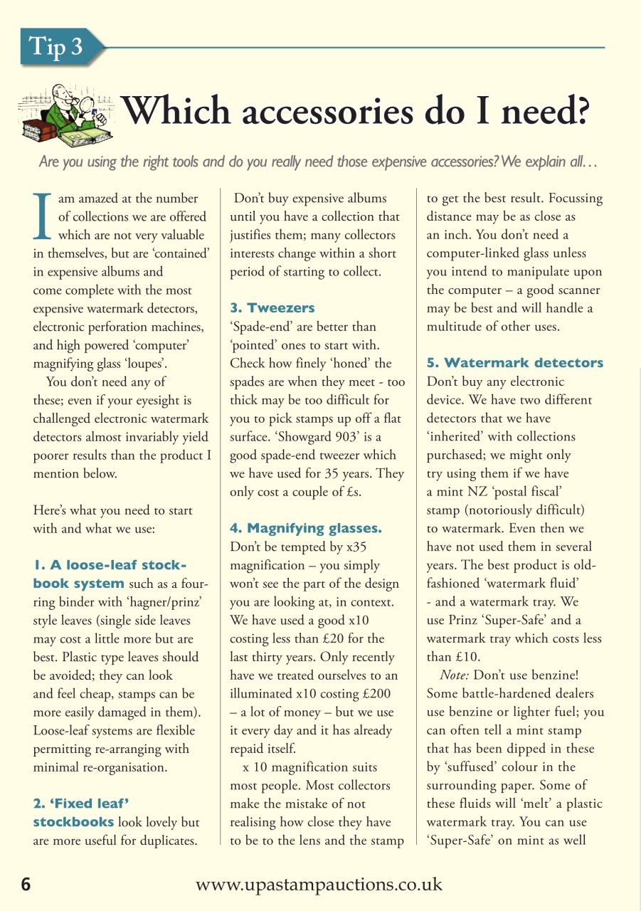 Stamp Collector Preview Pages