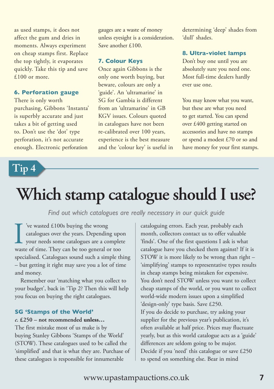 Stamp Collector Preview Pages