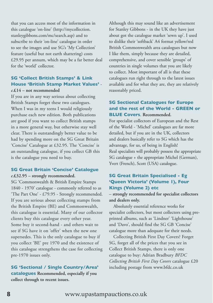 Stamp Collector Preview Pages