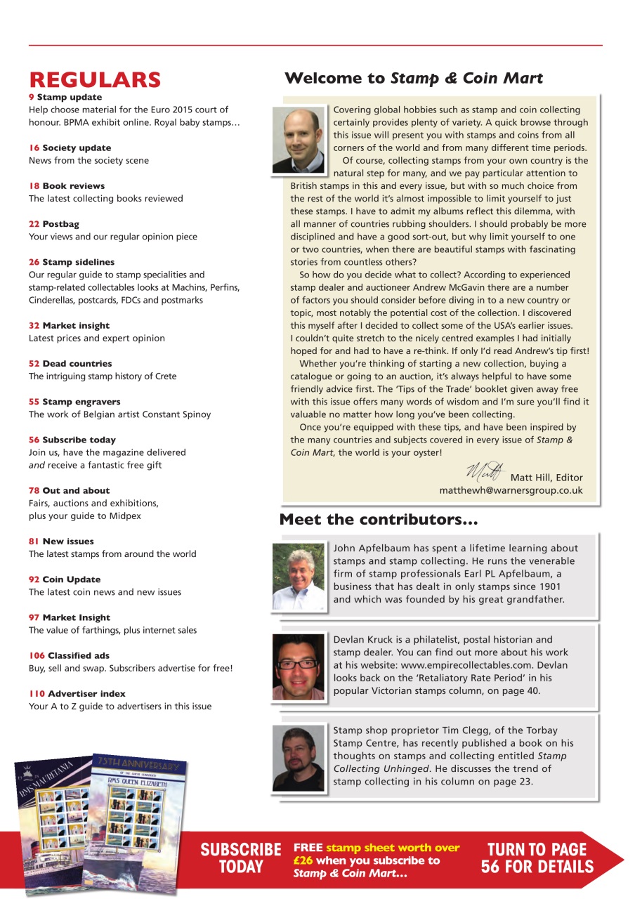 Stamp Collector Preview Pages