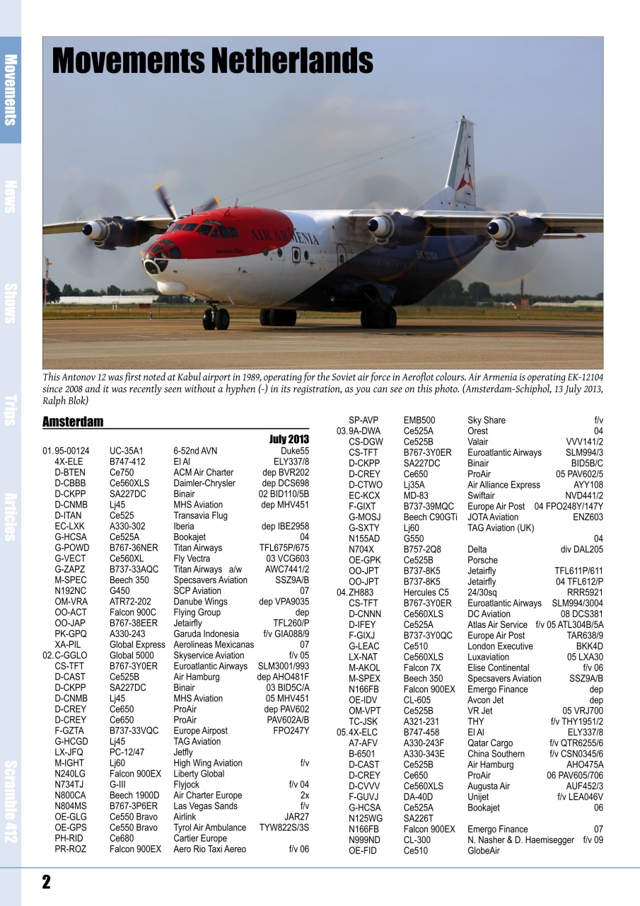 Scramble Magazine Preview Pages