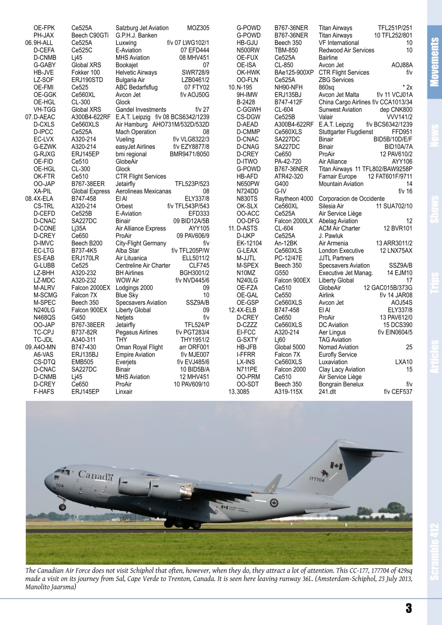 Scramble Magazine Preview Pages