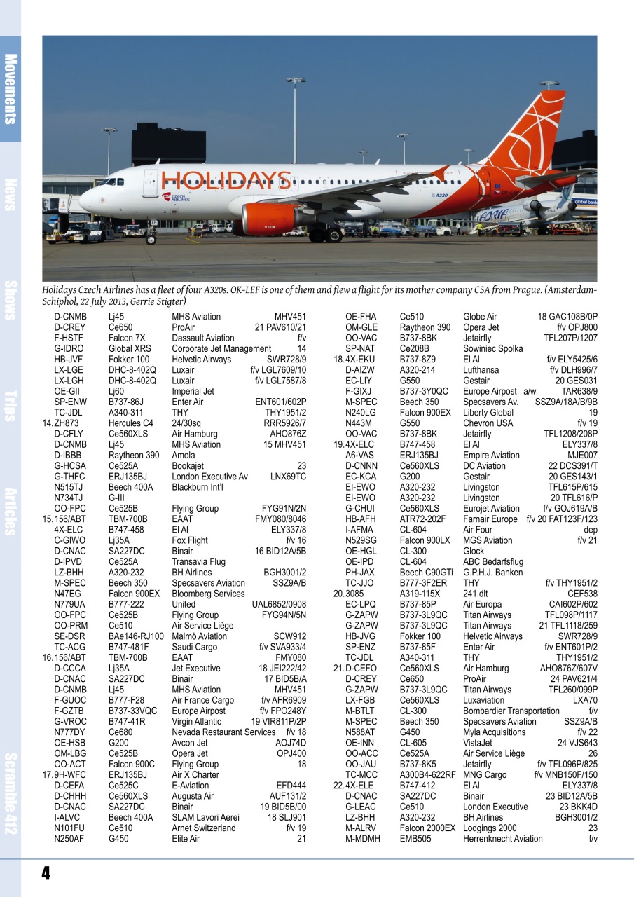 Scramble Magazine Preview Pages