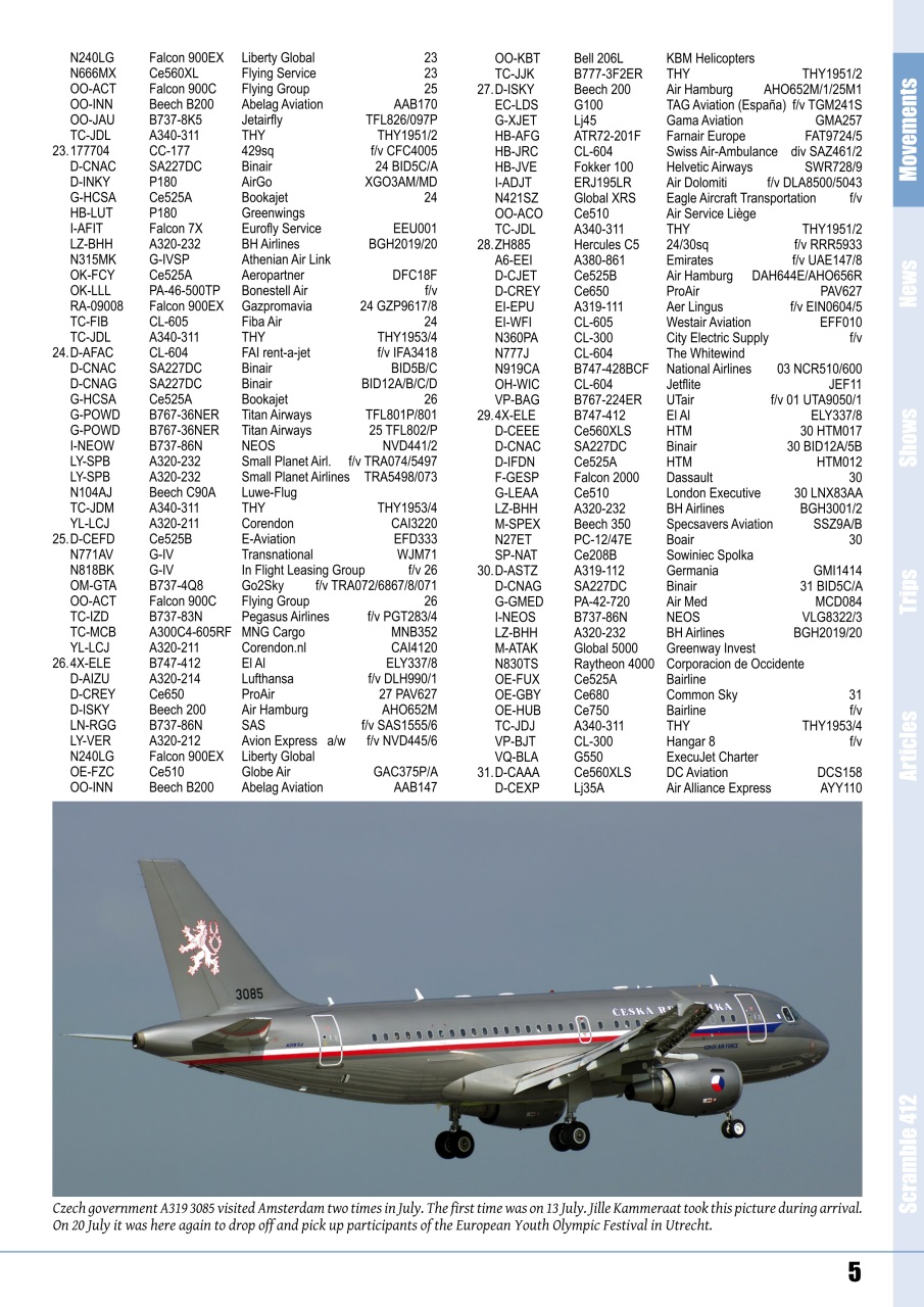 Scramble Magazine Preview Pages