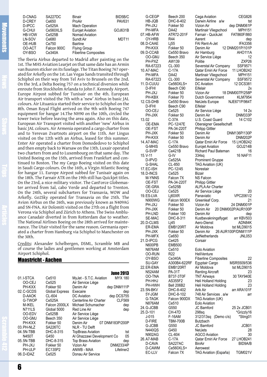 Scramble Magazine Preview Pages