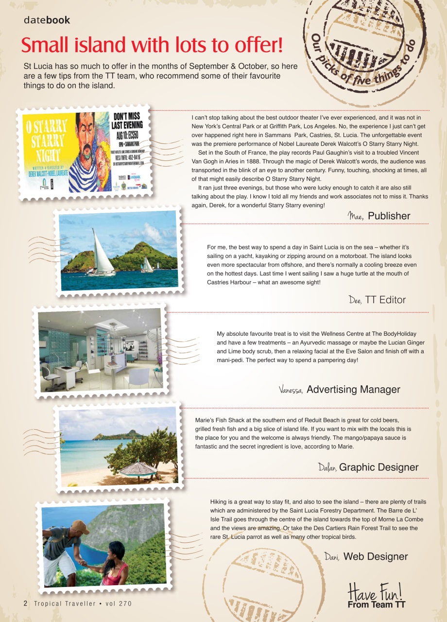 Tropical Traveller Preview Pages