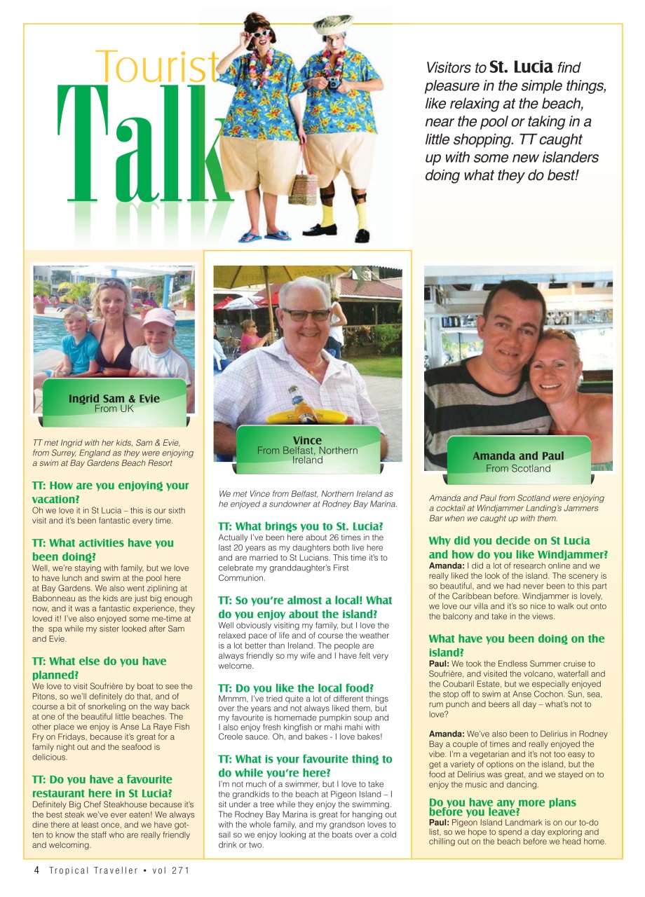 Tropical Traveller Preview Pages