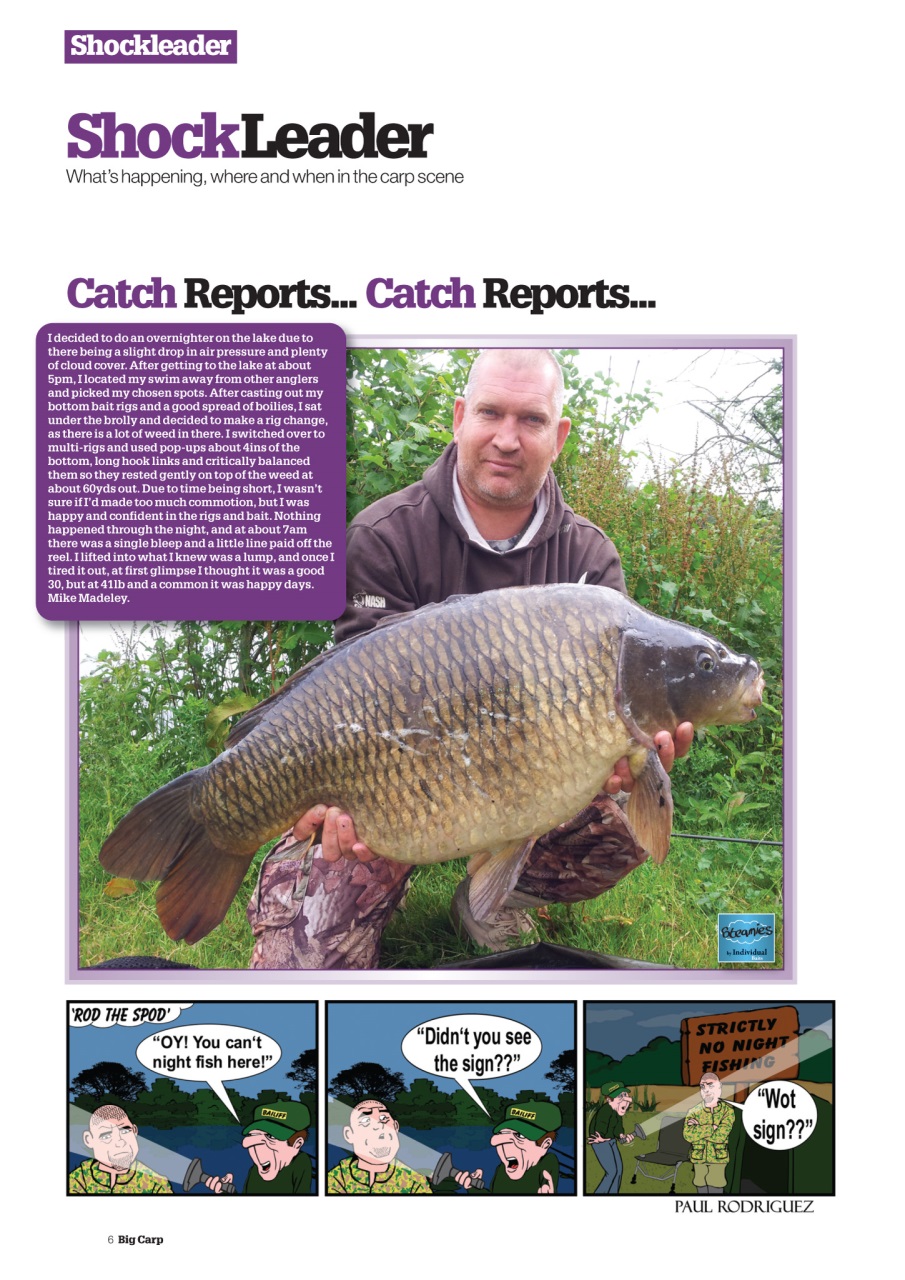 Big Carp Magazine Preview Pages