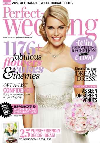 Perfect Wedding issue October 2013