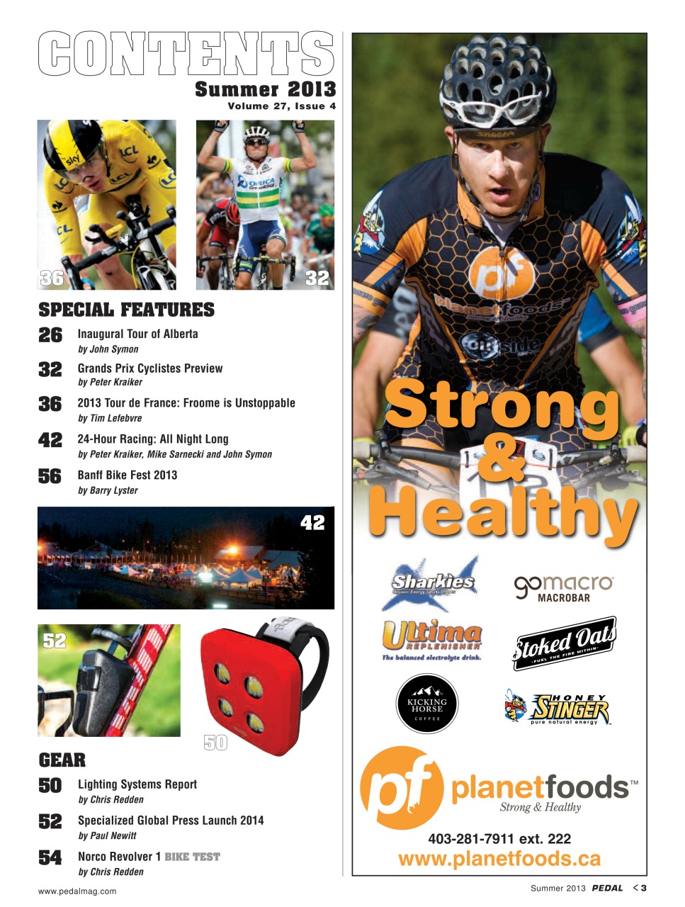 Pedal Magazine Preview Pages