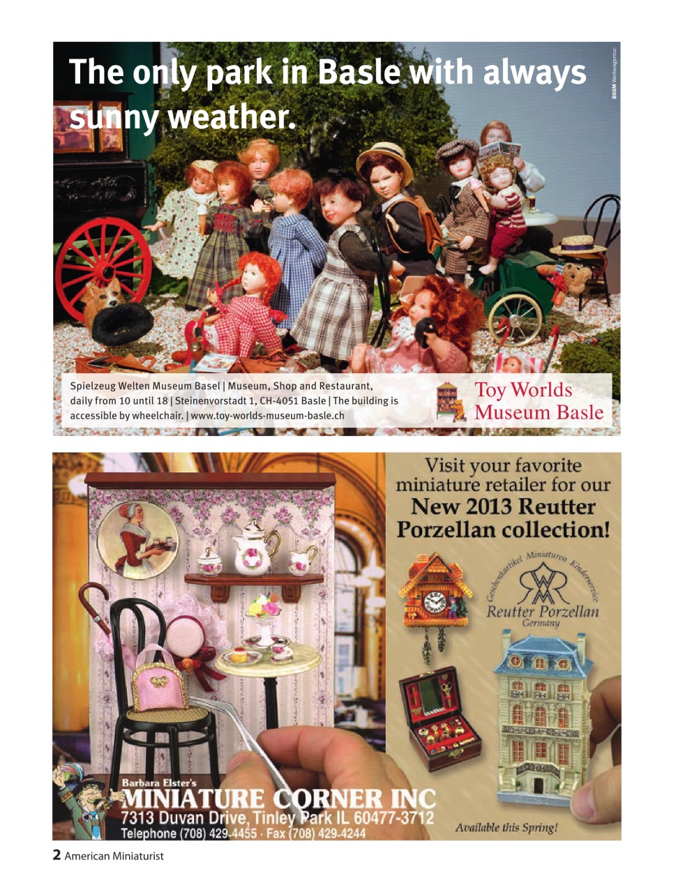 American Miniaturist Preview Pages