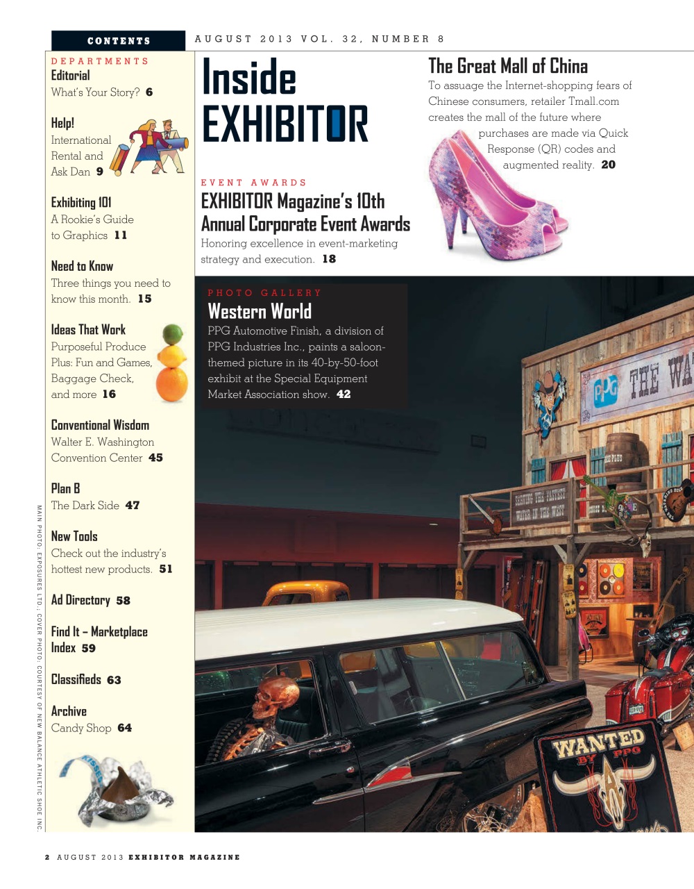 EXHIBITOR Magazine Preview Pages