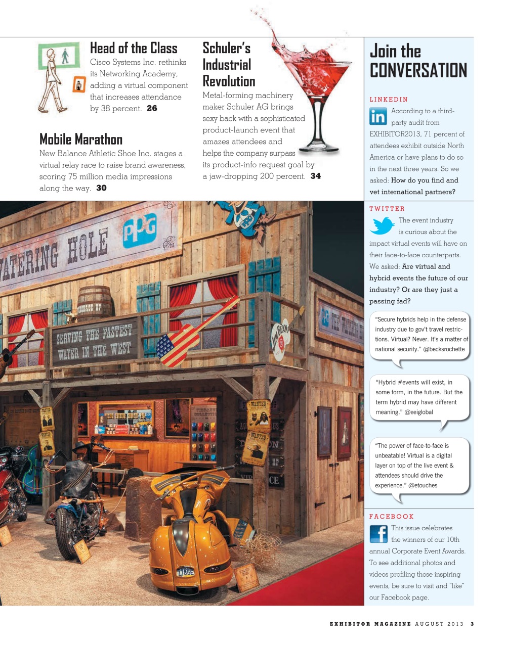 EXHIBITOR Magazine Preview Pages