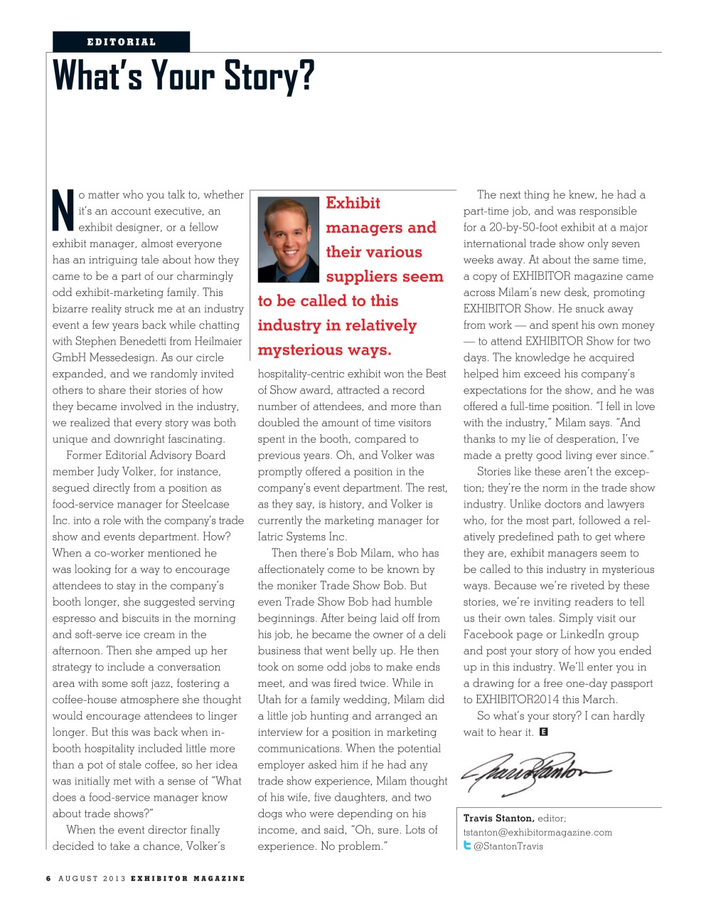 EXHIBITOR Magazine Preview Pages