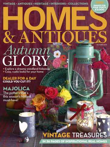 Homes & Antiques Magazine issue October 2013