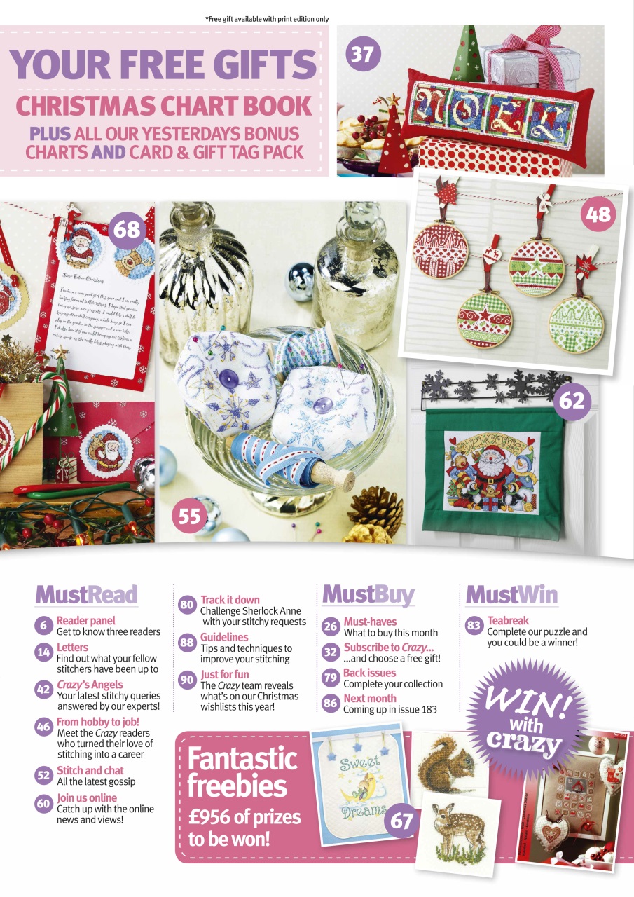 Cross Stitch Crazy Preview Pages