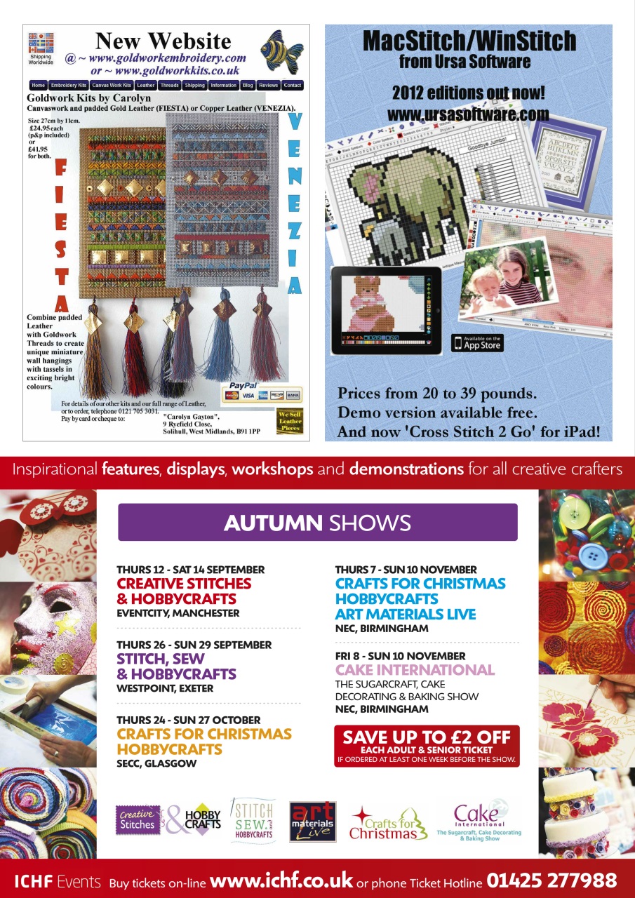 Cross Stitch Crazy Preview Pages