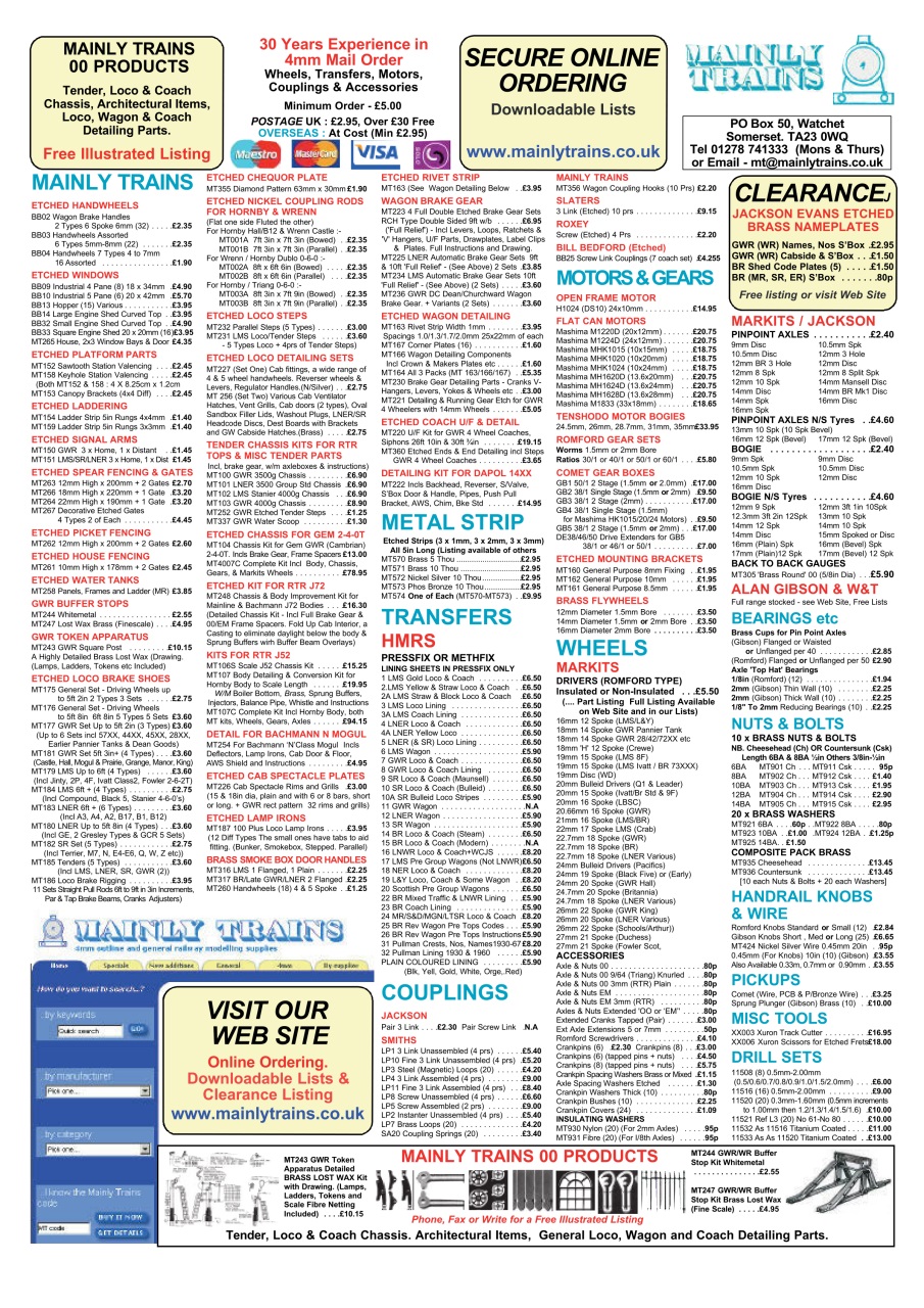 British Railway Modelling (BRM) Preview Pages
