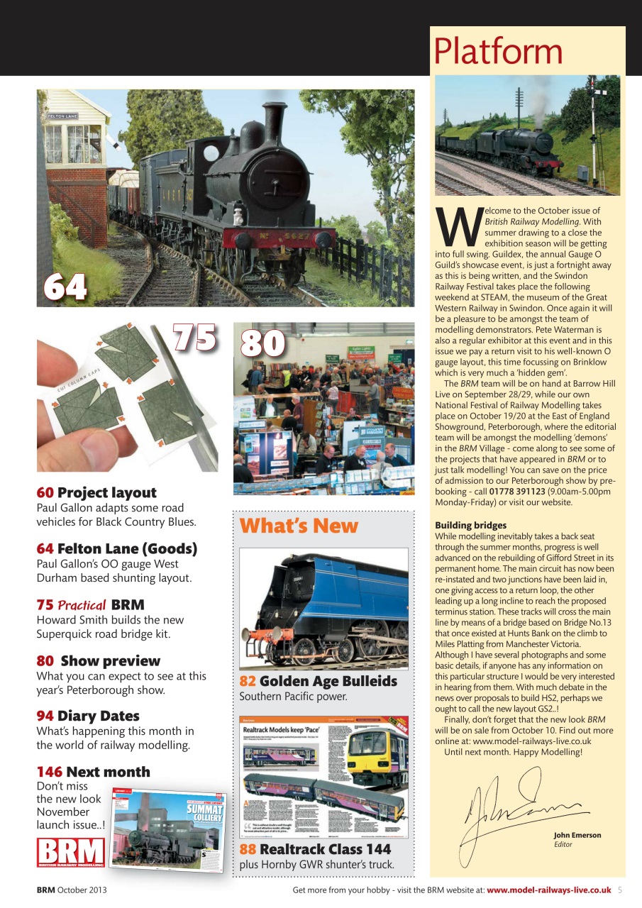 British Railway Modelling (BRM) Preview Pages