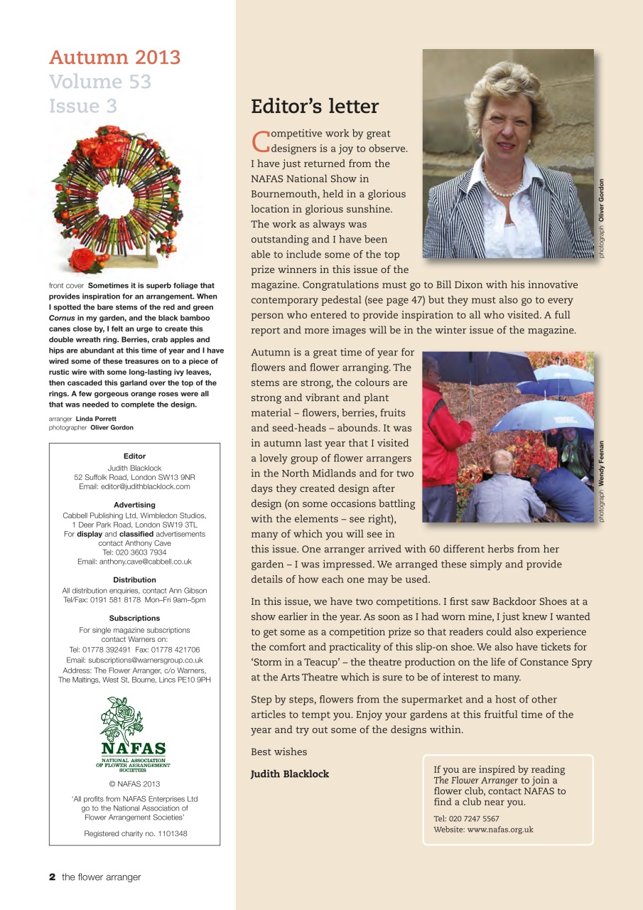 The Flower Arranger Preview Pages