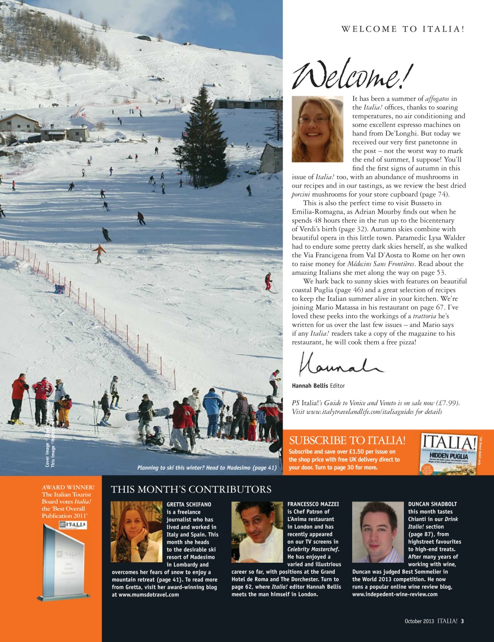 Italia! Preview Pages