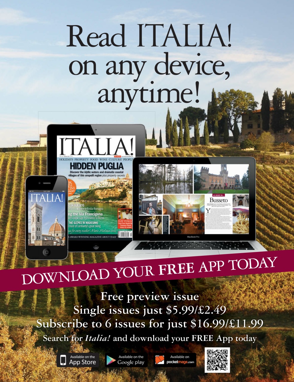 Italia! Preview Pages