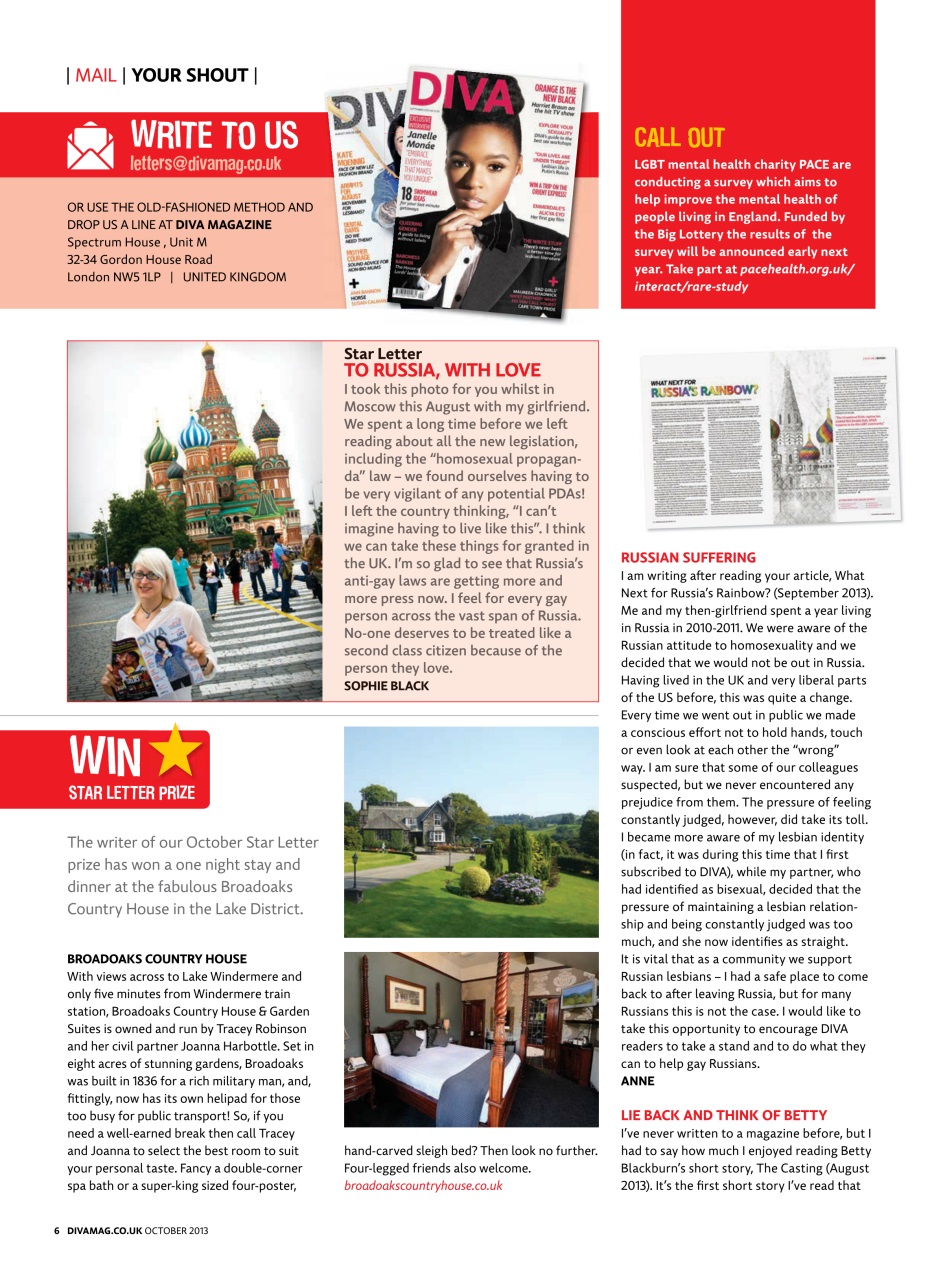 DIVA Magazine Preview Pages