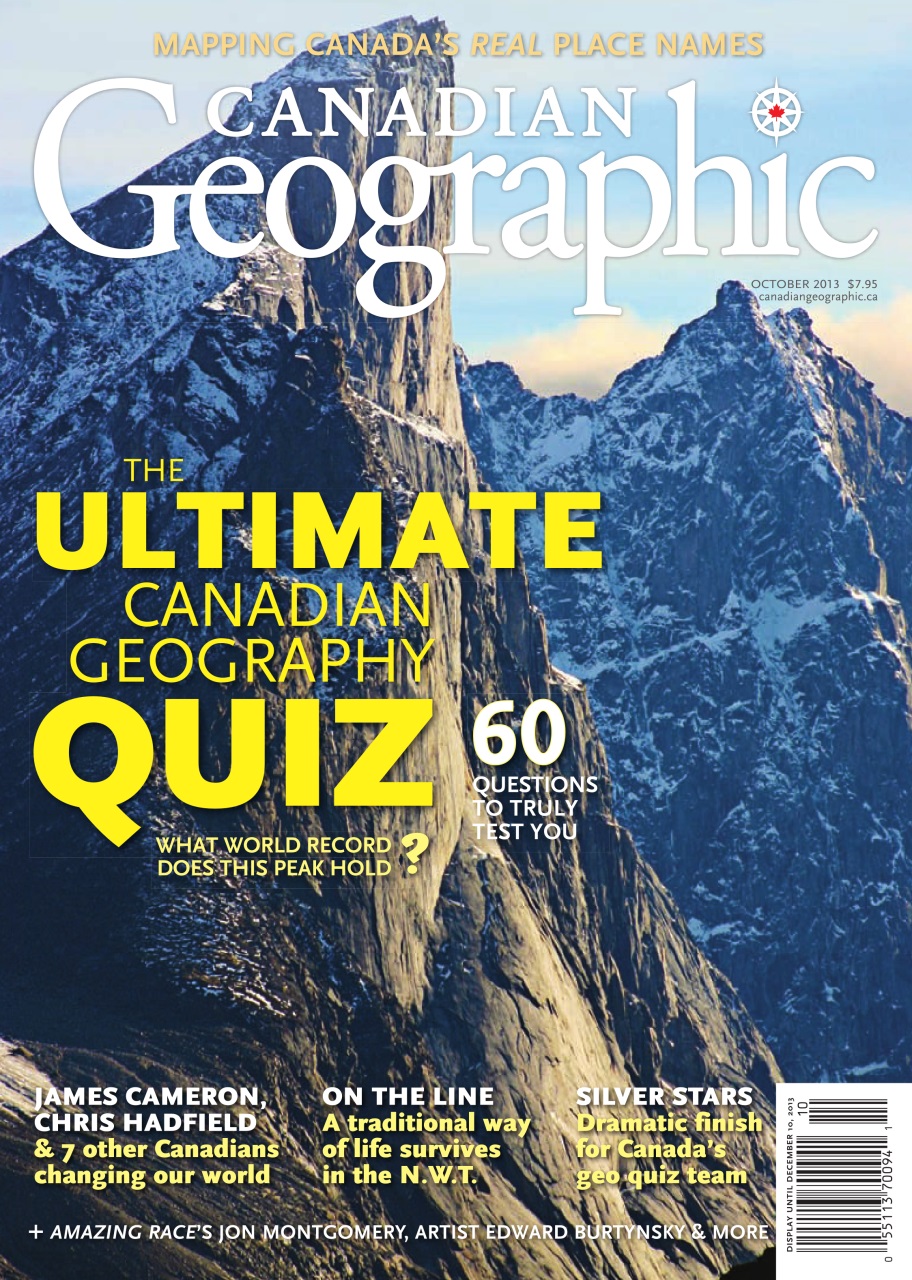 Canadian Geographic Preview Pages