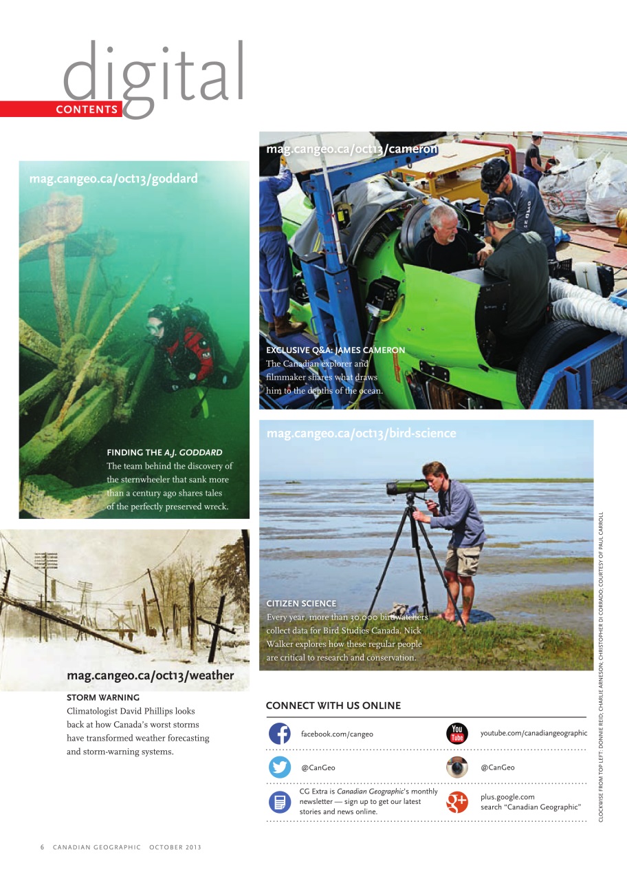 Canadian Geographic Preview Pages