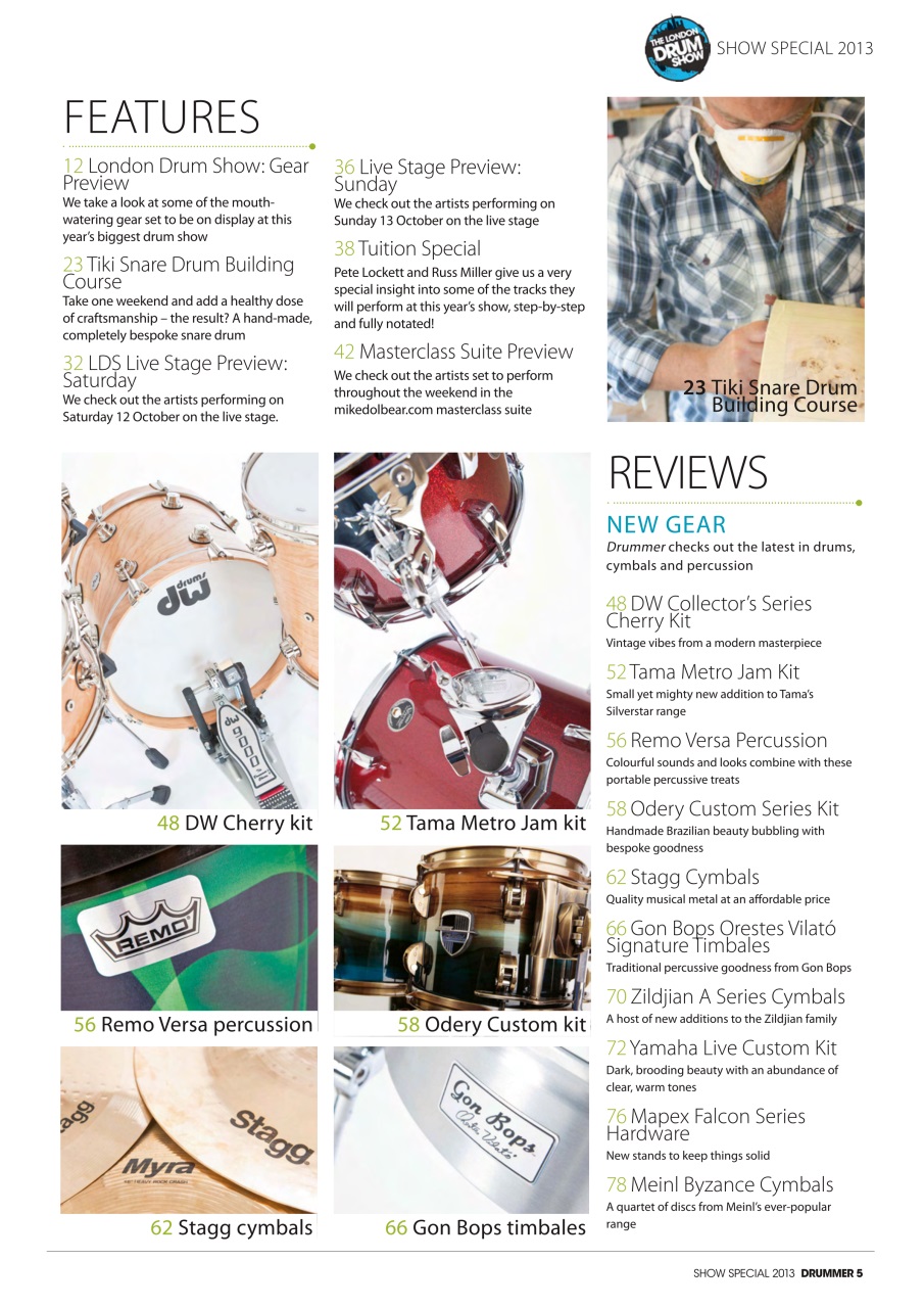 iDrum magazine: Never miss a beat Preview Pages