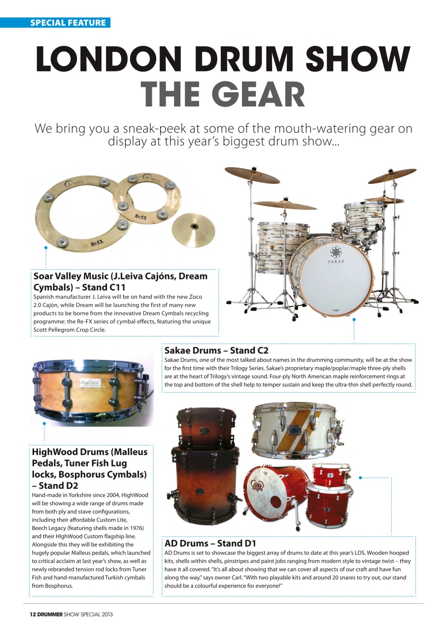 iDrum magazine: Never miss a beat Preview Pages