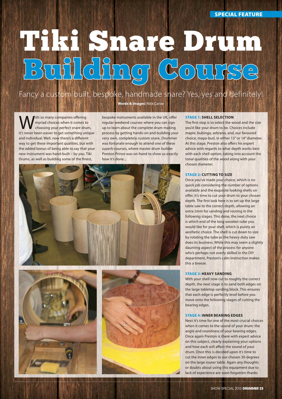 iDrum magazine: Never miss a beat Preview Pages