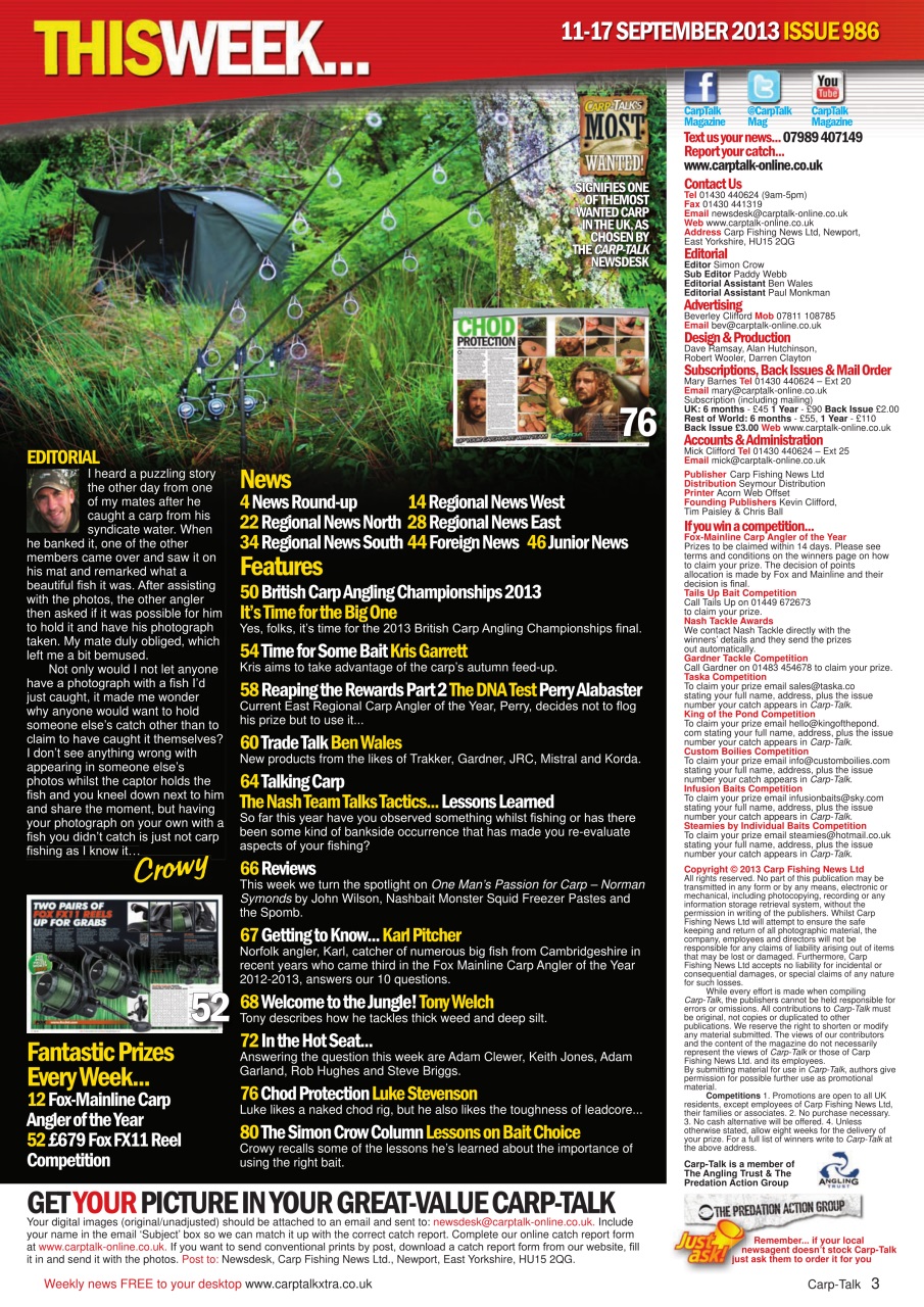 Carp-Talk Preview Pages