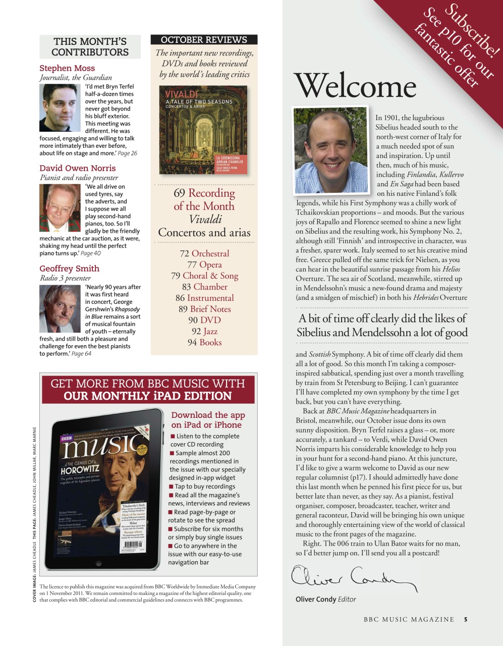 BBC Music Magazine Preview Pages