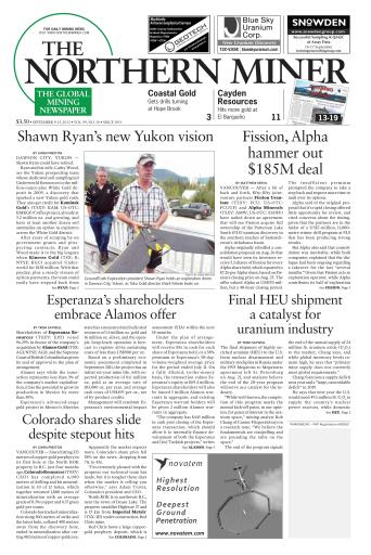The Northern Miner issue 